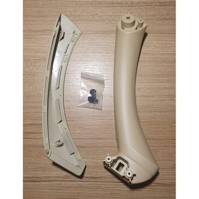Ручка задня ліва BMW Е90\91 2004-2012 у зборі дві частини бежева 51416971309