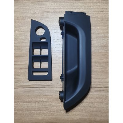 Ручка водійська BMW Е90 Е91 2004-2012 без складання дзеркал у зборі дві частини Чорна