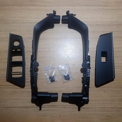 Комплект внутрішніх ручок та накладок передніх дверей BMW G30\G31 Чорні (водій + пасажир)