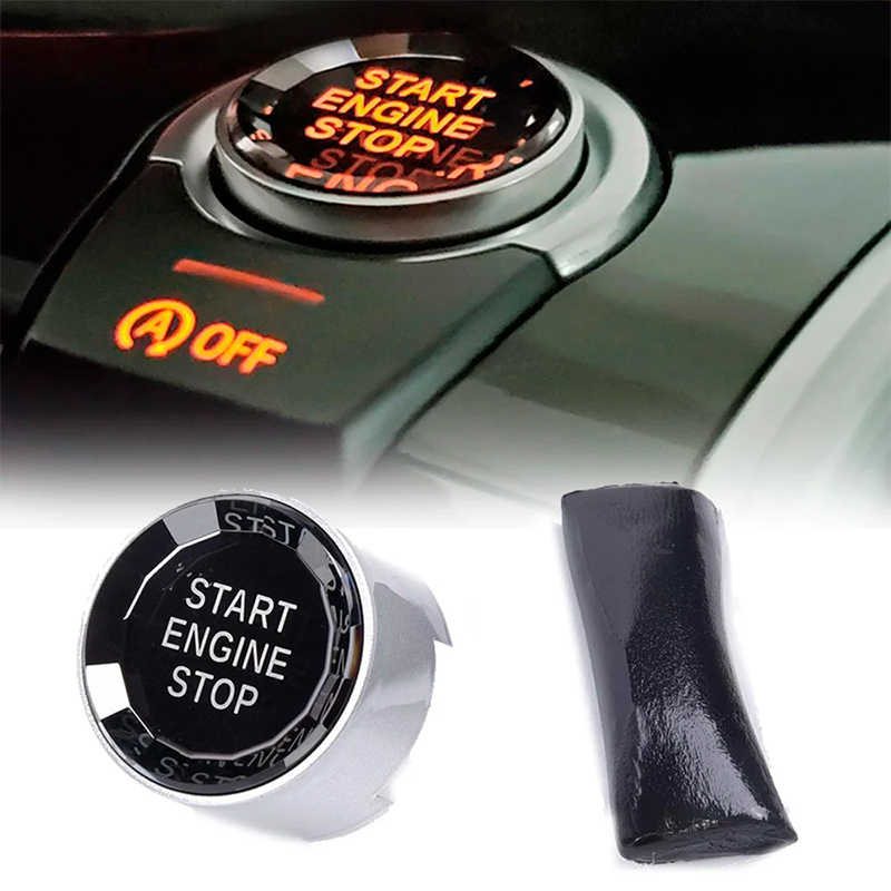 Кнопка START-STOP BMW F01 F02 F07 F10 F11 F15 F16 F20 F30 F31 F32 G01 G02 G11 G12 G30 F48 F49 Crystal (Хрусталь)