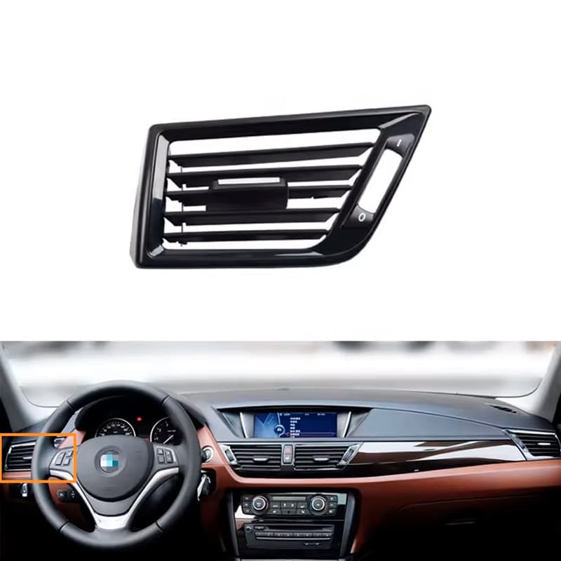 Лівий воздуховод (решітка вентиляції) BMW X1 E84 2010-2015 Piano Black 64229258362
