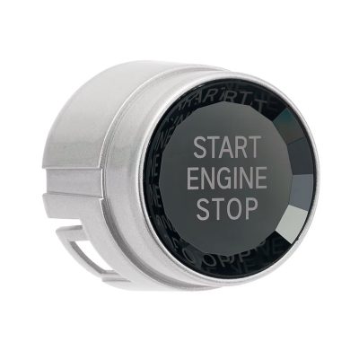 Кнопка START-STOP BMW F01 F02 F07 F10 F11 2009-2013 Silver Crystal (Хрусталь)