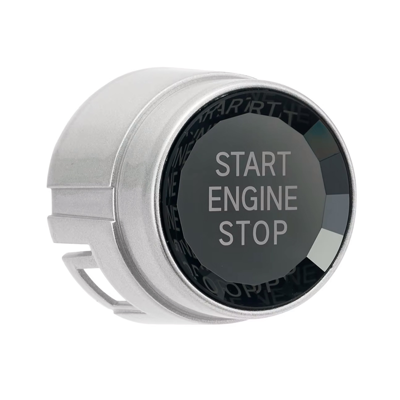 Кнопка START-STOP BMW F01 F02 F07 F10 F11 2009-2013 Silver Crystal (Хрусталь)