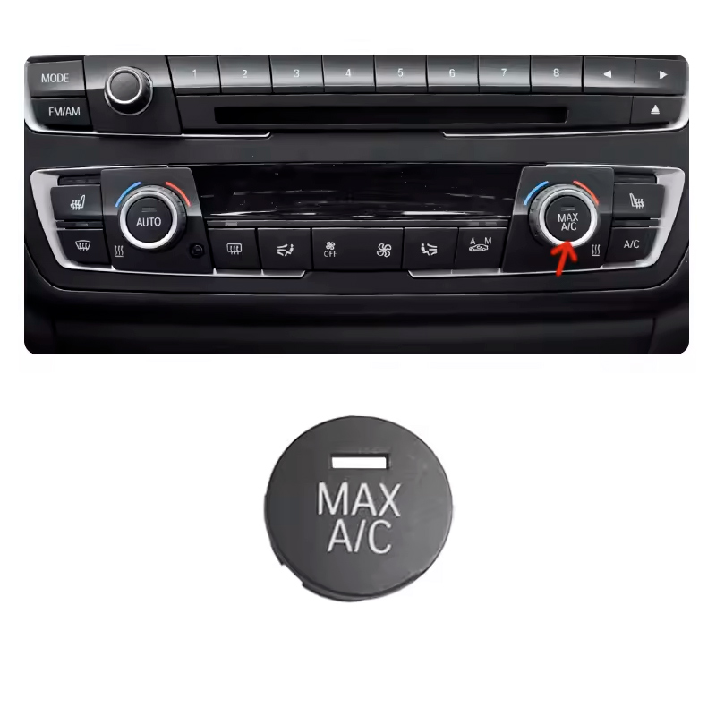Кнопка панелі клімат контролю MAX AC (накладка) BMW F30 F31 F32 F33 F34 F36 F80 F82 F83 64119287342