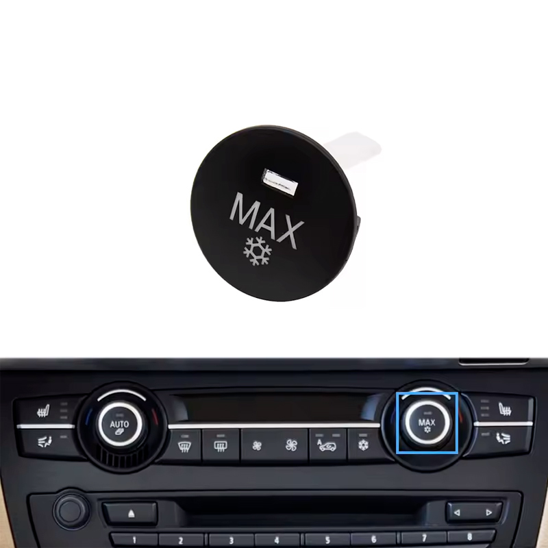 Кнопка регулятора панелі клімат контролю AUTO (накладка) BMW X5 E70 X6 E71 64119310450