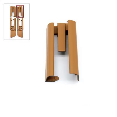 Накладка салазки сидіння передня права Caramel BMW G30 G31 52107357394