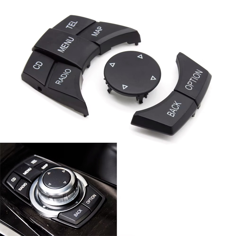 Кнопки джойстика мультимедіа (CD) iDrive CIC BMW F01 F02 F06 F07 F10 F11 F20 X5 F15 X6 F16 X3 F25 X4 F26 F30 F34 F36 F48 65829206446
