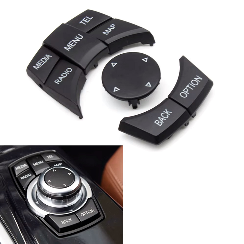 Кнопки джойстика мультимедіа (MEDIA) iDrive CIC BMW F01 F02 F06 F07 F10 F11 F20 X5 F15 X6 F16 X3 F25 X4 F26 F30 F34 F36 F48 65829267955