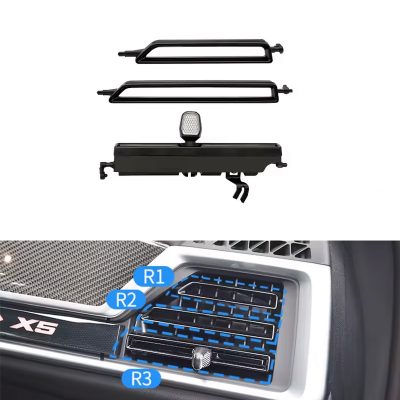 Права решітка дефлектора (воздуховода) BMW X5 X6 X7 XM G05 G06 G07 G09 (2023-2025) 64225A23597