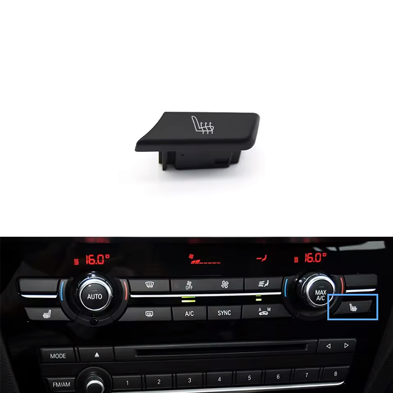 Кнопка панелі клімат-контролю, підігрів сидіння пасажира BMW X3 F25 (2014-2017) X4 F26 (2013-2018) 64116825513