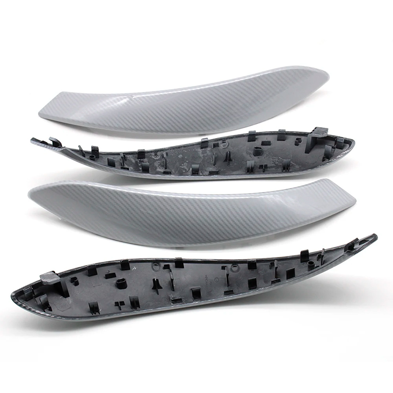 Комплект накладок ручок салону (4 шт.) BMW F30 F31 F32 F34 F36 F80 F82 Silver Carbon