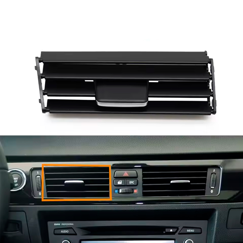 Центральна ліва решітка дефлектора (воздуховода) BMW E90 E91 E92 E93 64229130458