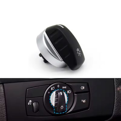Накладка (кришка) перемикача світла передніх фар BMW X5 X6 Z4 E60 E70 E71 E72 E89 61319134725