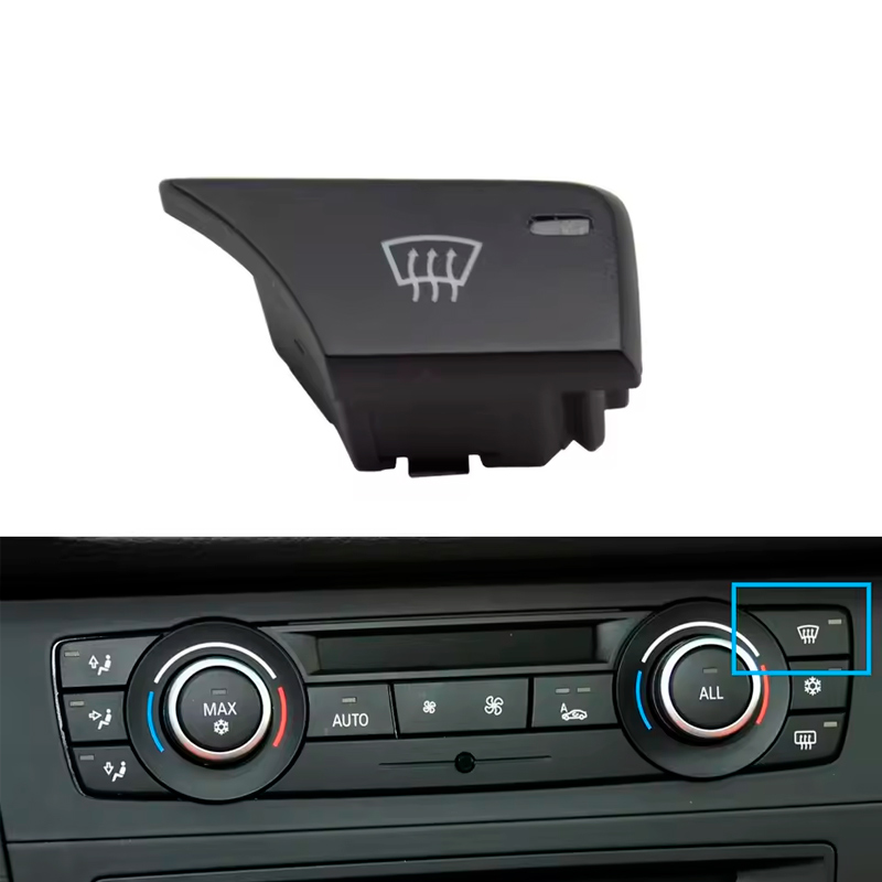 Кнопка панелі клімат-контролю, відтаювання скла BMW X1 E84 X3 F25 E87 E90 E91 E92 E93 64119344143