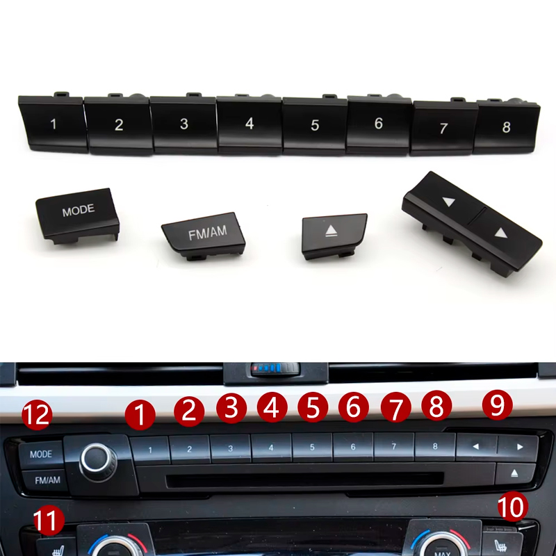 Кнопка CD магнітоли (радіо) BMW F20 F21 F22 F30 F32 F34 F36 F45 F46 61316814188