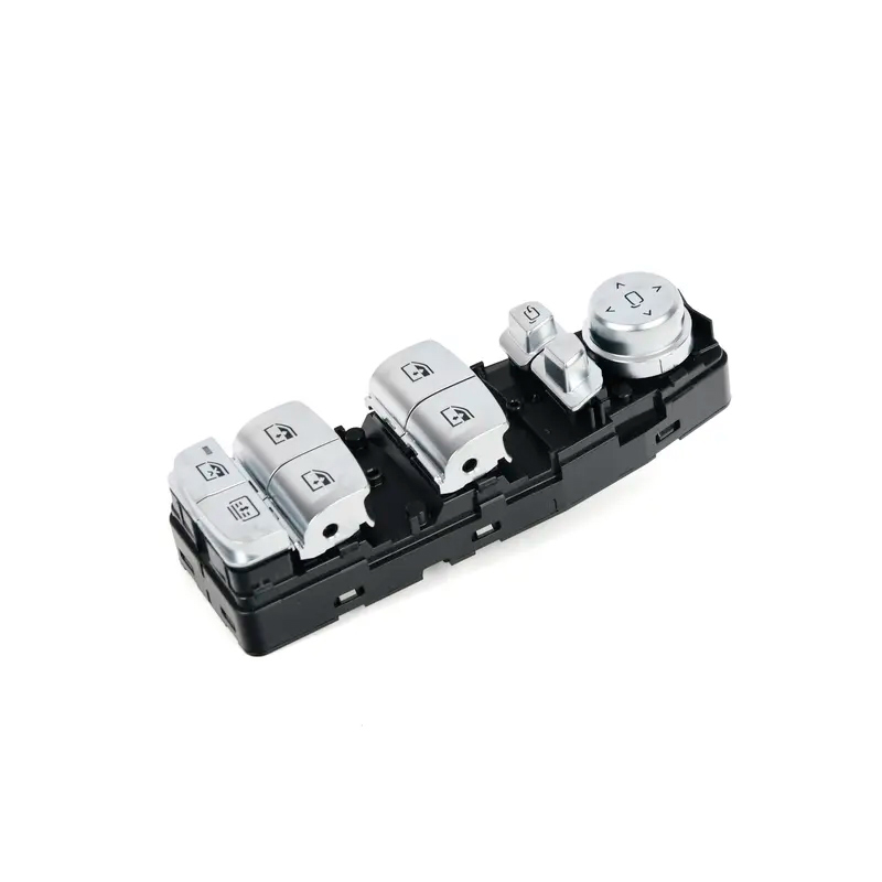 Блок кнопок склопідйомника BMW G01 G02 G05 G06 G07 G11 G12 G30 G31 G32 G20 G28 Silver 61319460493 (8 контактів)