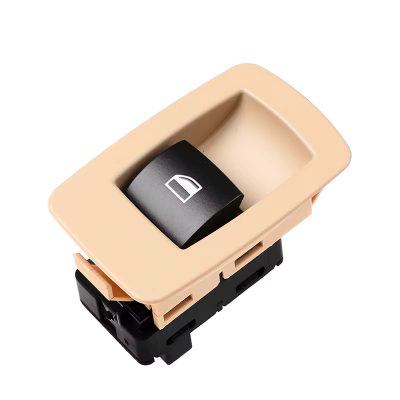 Кнопка склопідйомника права BMW E70 E71 E90 E91 E92 E93 E87 E89 з рамкою бежева (61316945876)